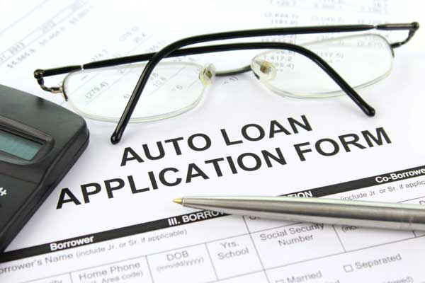 Auto loan application